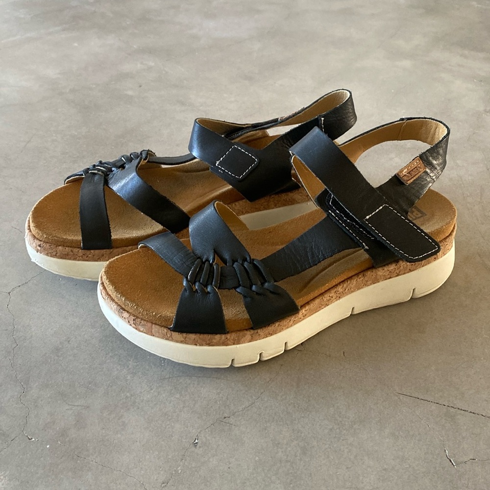 PIKOLINOS Women's Palma Sandals, Black size 39